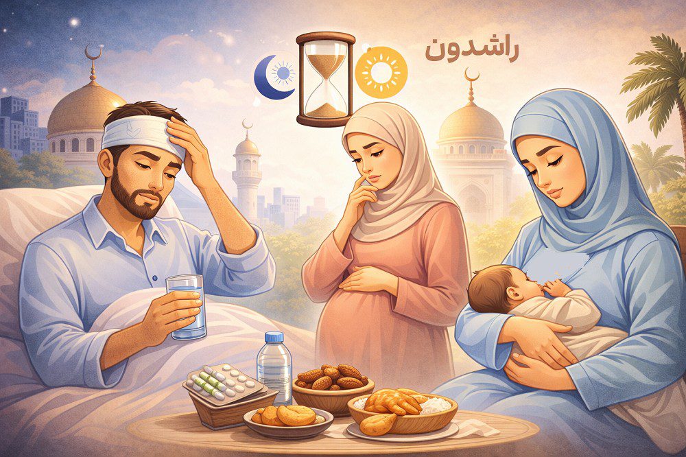 حکم روزه برای بیماران، زنان باردار و شیرده چیست؟ شرایط، کفاره و قضای روزه احکام روزه - حکم روزه برای بیماران، زنان باردار و شیرده چیست؟ شرایط، کفاره و قضای روزه