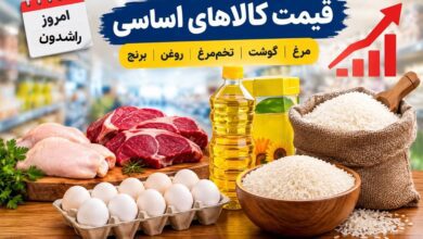 قیمت مرغ، گوشت، تخممرغ، روغن و برنج امروز ۲۲ مهر ۱۴۰۵؛ جدول قیمت کالاهای اساسی قیمت کالاهای اساسی امروز