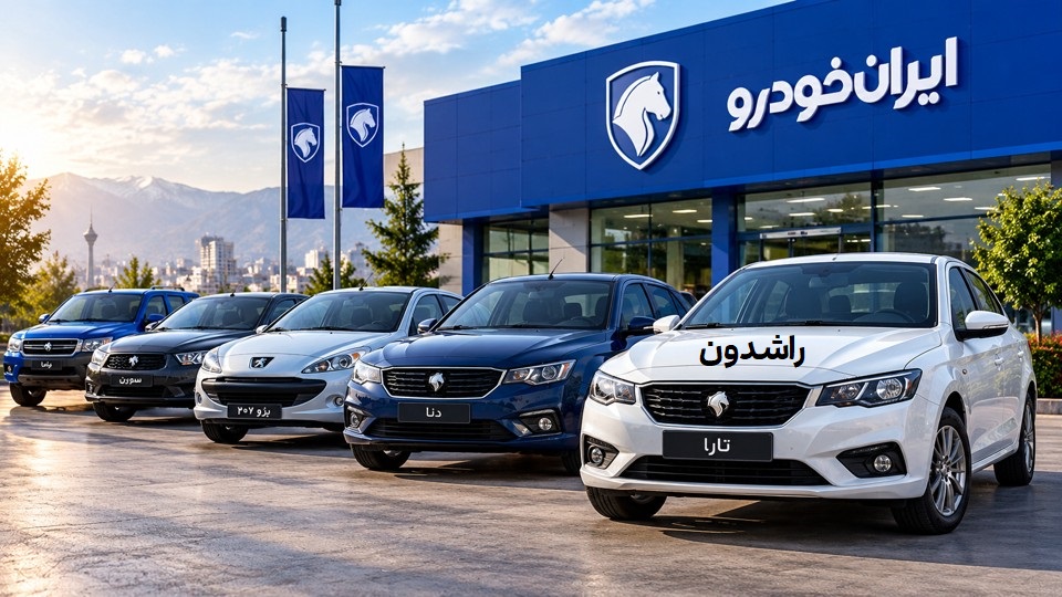 قیمت محصولات ایران خودرو امروز